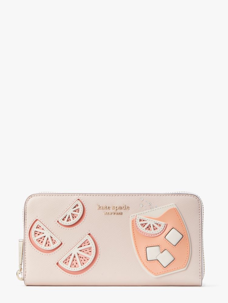 Kate spade small key continental online wallet