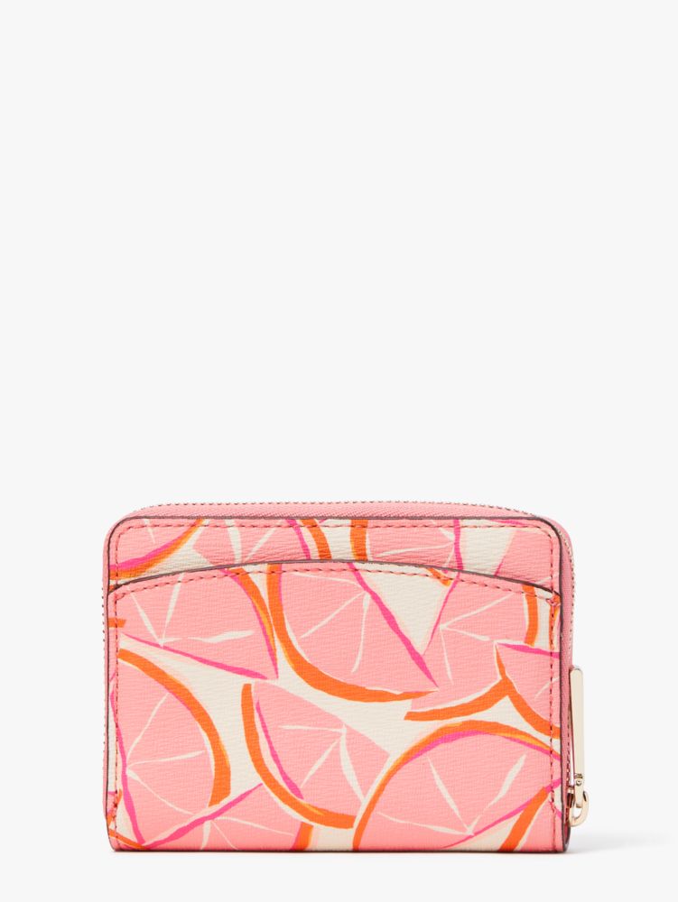 Kate Spade,spencer grapefruit zip card case,