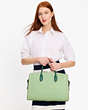 Kate Spade,Knott Colorblocked Commuter Bag,laptop bags,Work,Beach Glass Multi