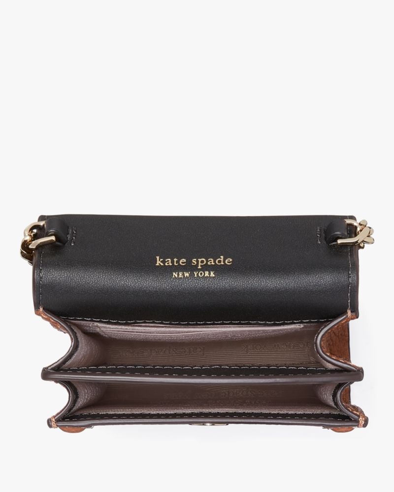 Kate Spade New York Knott Colorblock Leather Phone Crossbody Bag - Allspice Cake Multi