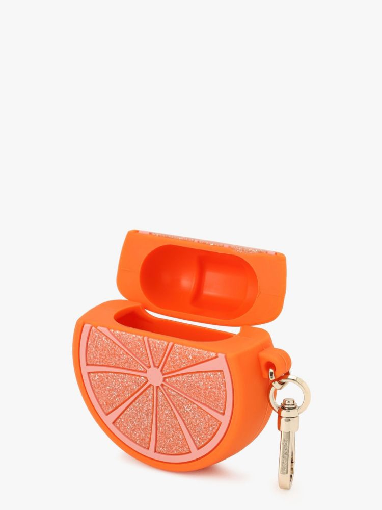 Kate Spade,ティニ シリコン グレープフルーツ エアーポッズ ケース,モバイルアクセサリー,