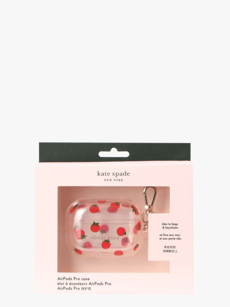 Kate Spade,ローマ トマト エアーポッズ PRO ケース,モバイルアクセサリー,