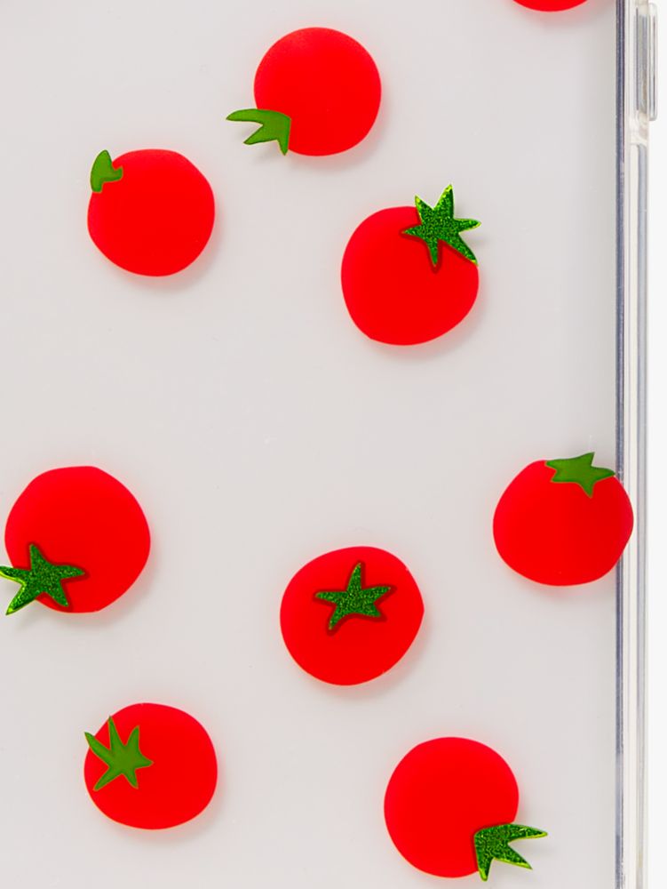 Kate Spade,Roma Tomato iPhone 13 Pro Case,Bright Red Multi