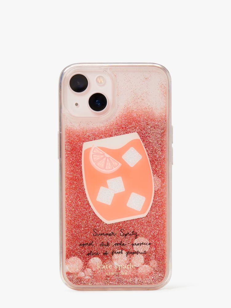 Campari Liquid Glitter iPhone 13 Case, , Product