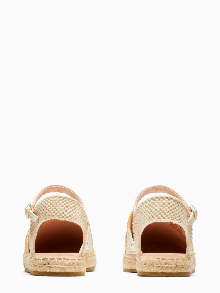 Kate Spade,bonnie bee straw flats,flats,