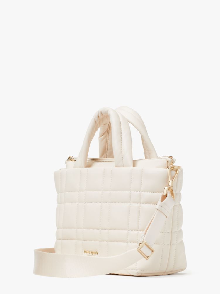 Kate Spade,ソフトウェア キルテッド レザー ミニ トート,