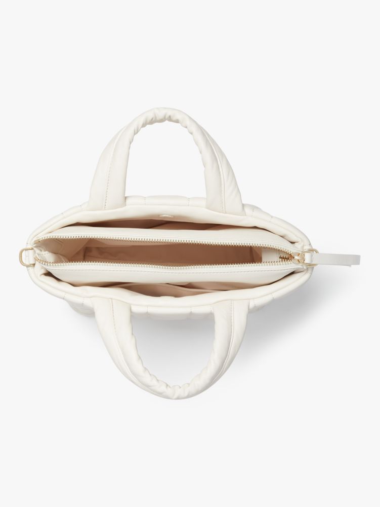 Kate Spade,ソフトウェア キルテッド レザー ミニ トート,
