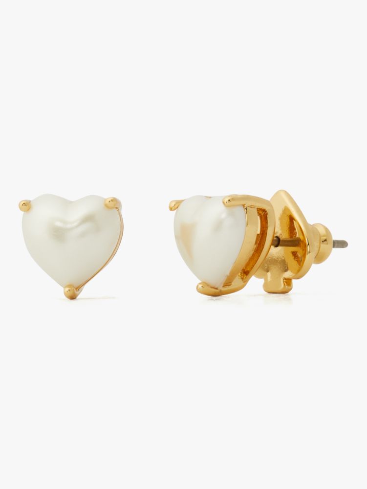 Kate spade heart deals studs