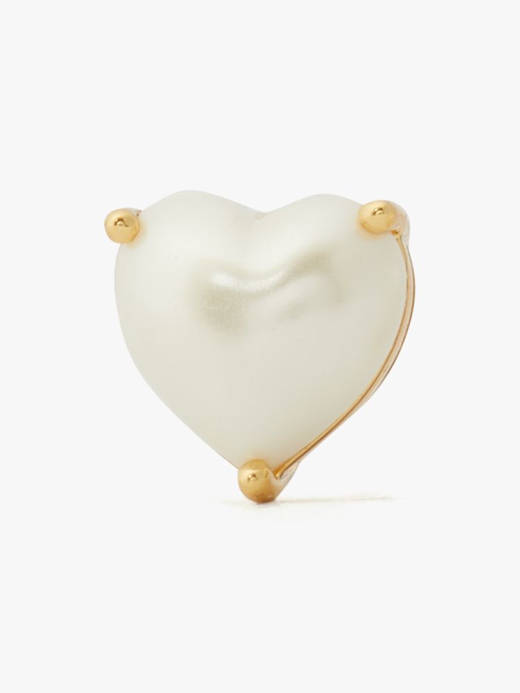 Kate Spade,my love heart studs,earrings,Pearl