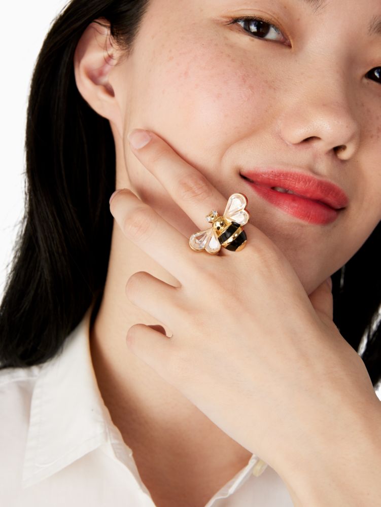 All Abuzz Stone Bee Ring Kate Spade Outlet