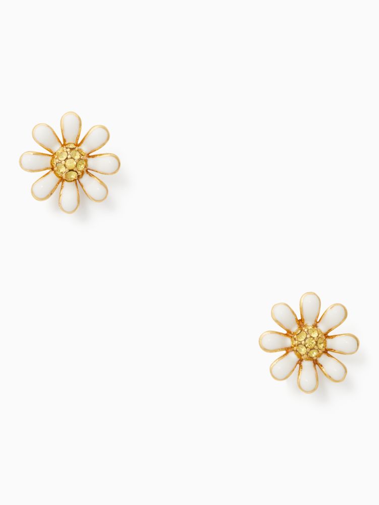 Kate Spade,dazzling daisies studs,earrings,White Multi