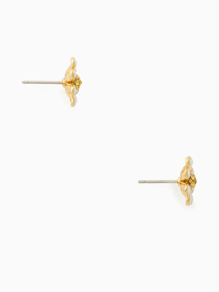 Kate Spade,dazzling daisies studs,earrings,White Multi