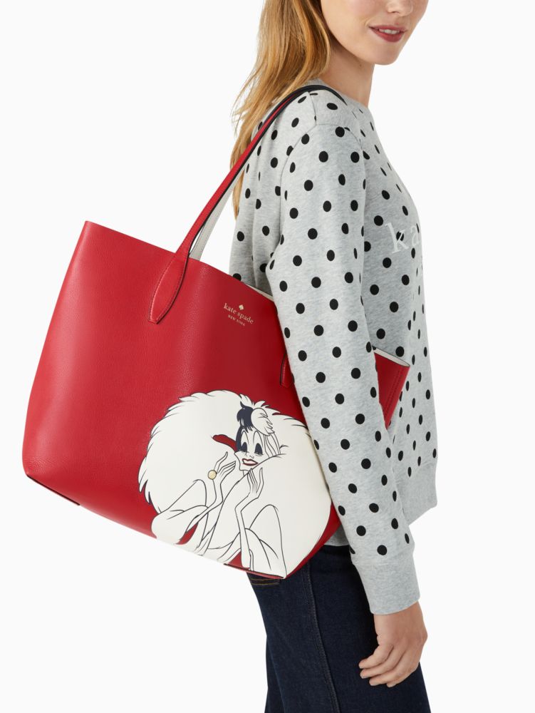Disney X Kate Spade New York Cruella Tote Bag