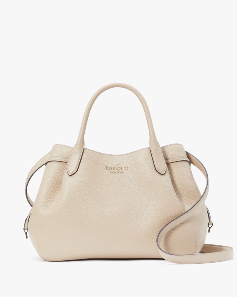 Kate Spade,dumpling large satchel,Light Sand