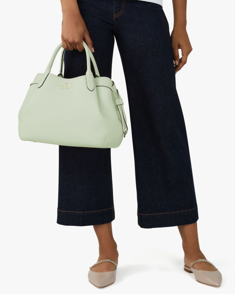 Kate Spade,ダンプリング ラージ サッチェル,ハンドバッグ,ライトオリーブ