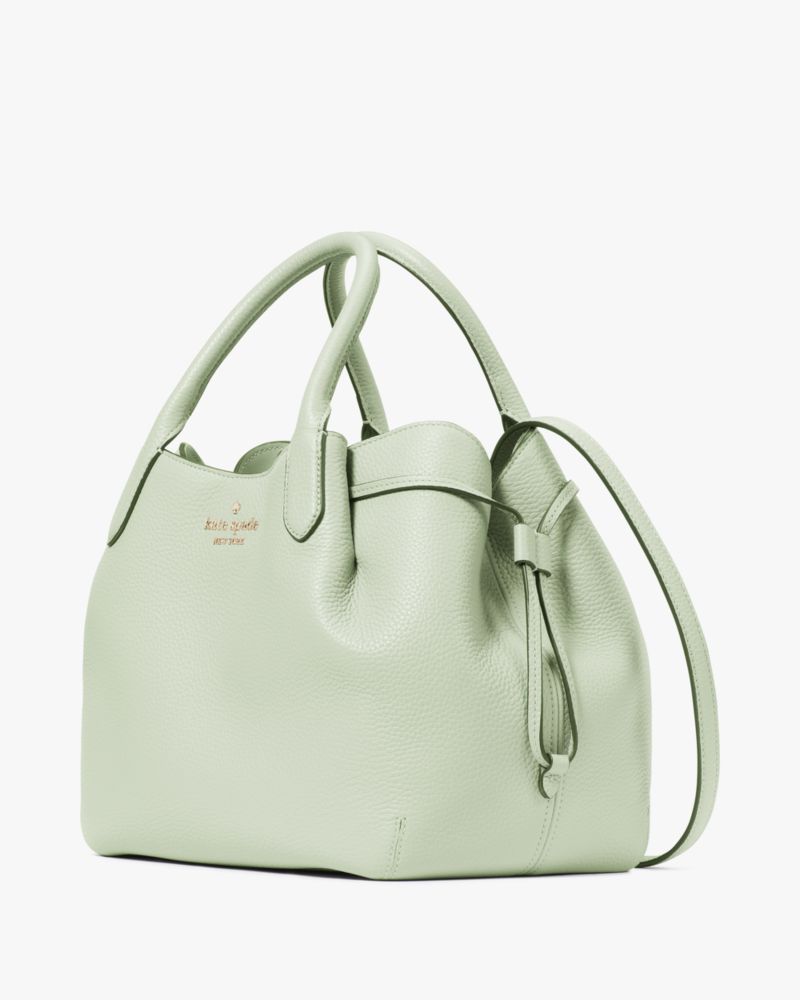 Kate Spade,ダンプリング ラージ サッチェル,ハンドバッグ,ライトオリーブ