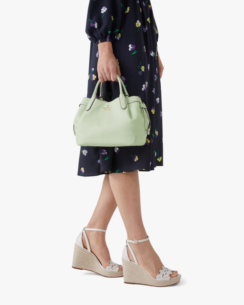 Kate Spade,dumpling small satchel,Light Olive