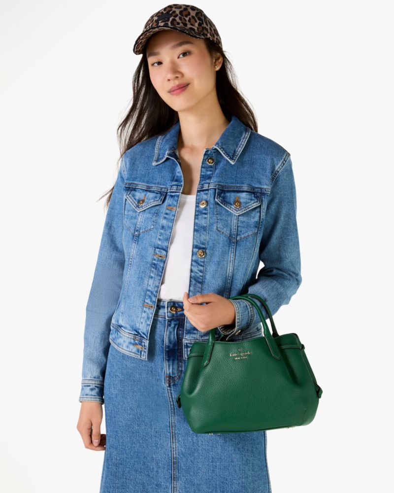 も*も様 kate spade ミントグリーン　タンプリングスモールサッチェル kate spade new york（ケイトスペード ニューヨーク）の「ダンプ