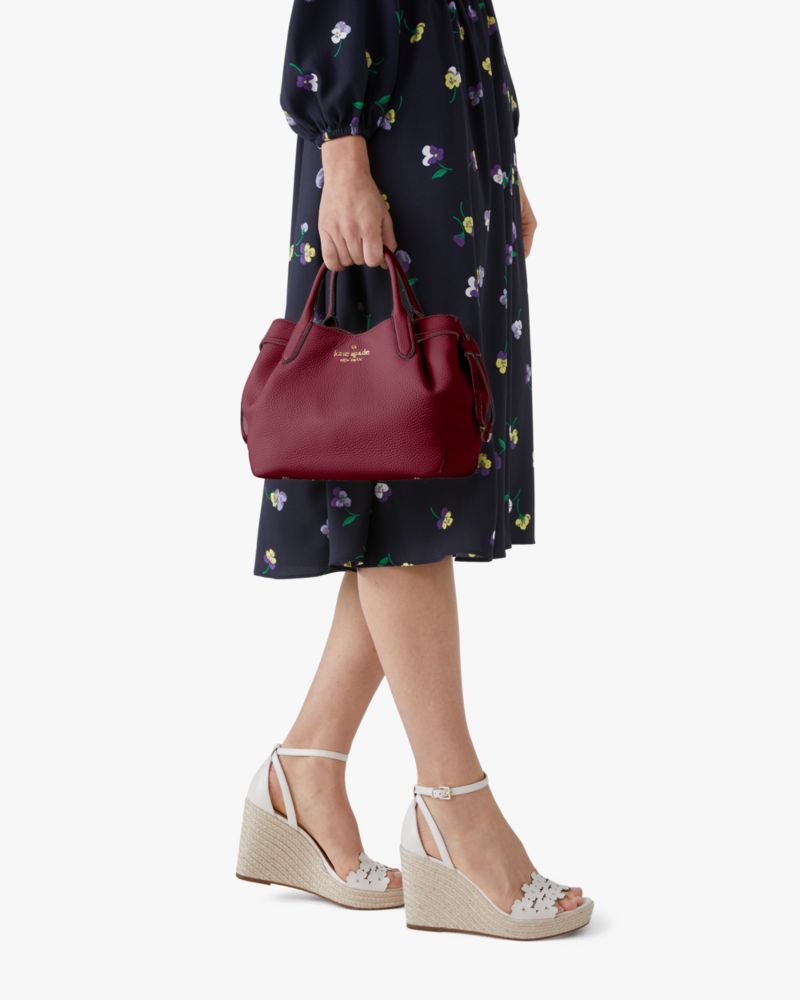 Kate Spade,ダンプリング スモール サッチェル,バッグ,ブラックベリー プリザーブ