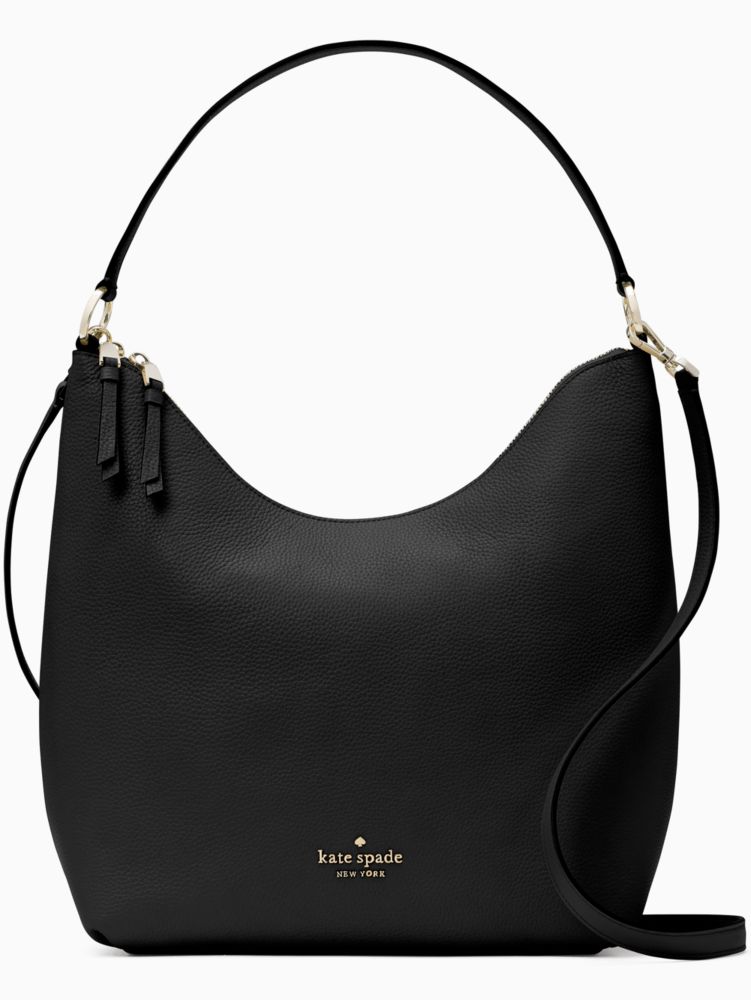 Kate Spade New York Leather Backpack - Black Backpacks, Handbags