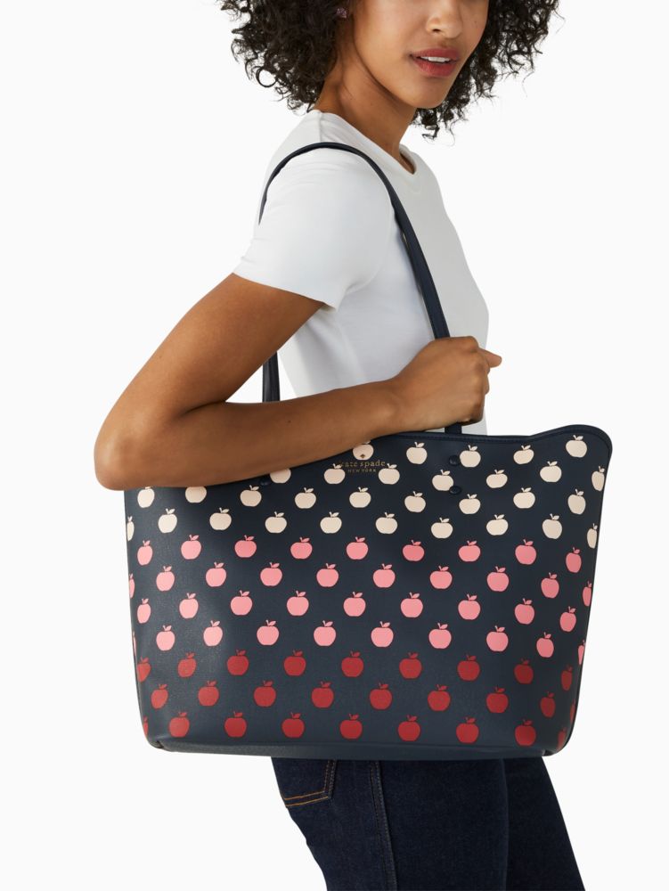 Kate Spade,perfect apple tote bag,tote bags,