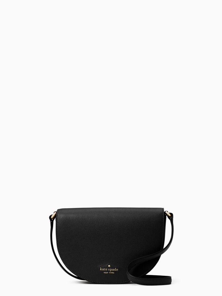 Kate Spade,luna crescent crossbody,Black