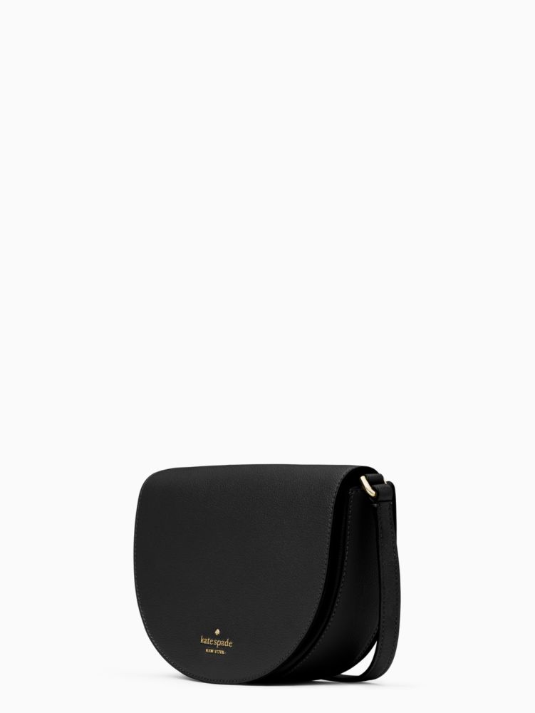 Kate Spade,luna crescent crossbody,Black