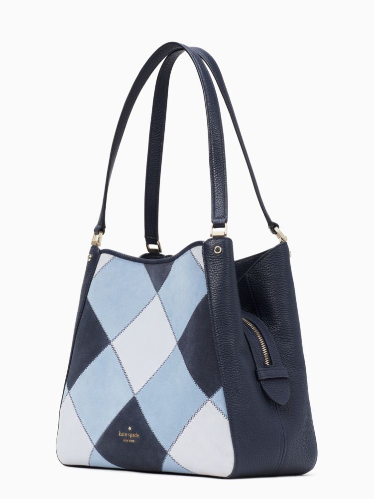 Kate Spade,leila medium shoulder bag,Blazer Blue Multi