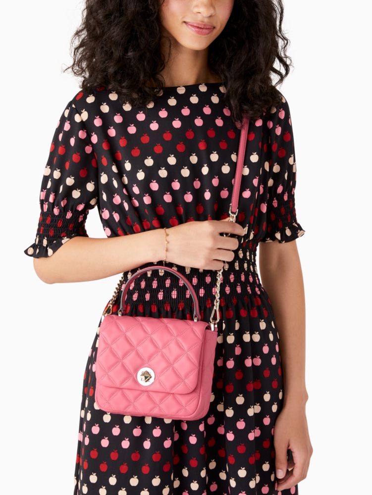 NWT Kate Spade Natalia Square Crossbody Bright Blush K8162 NWT