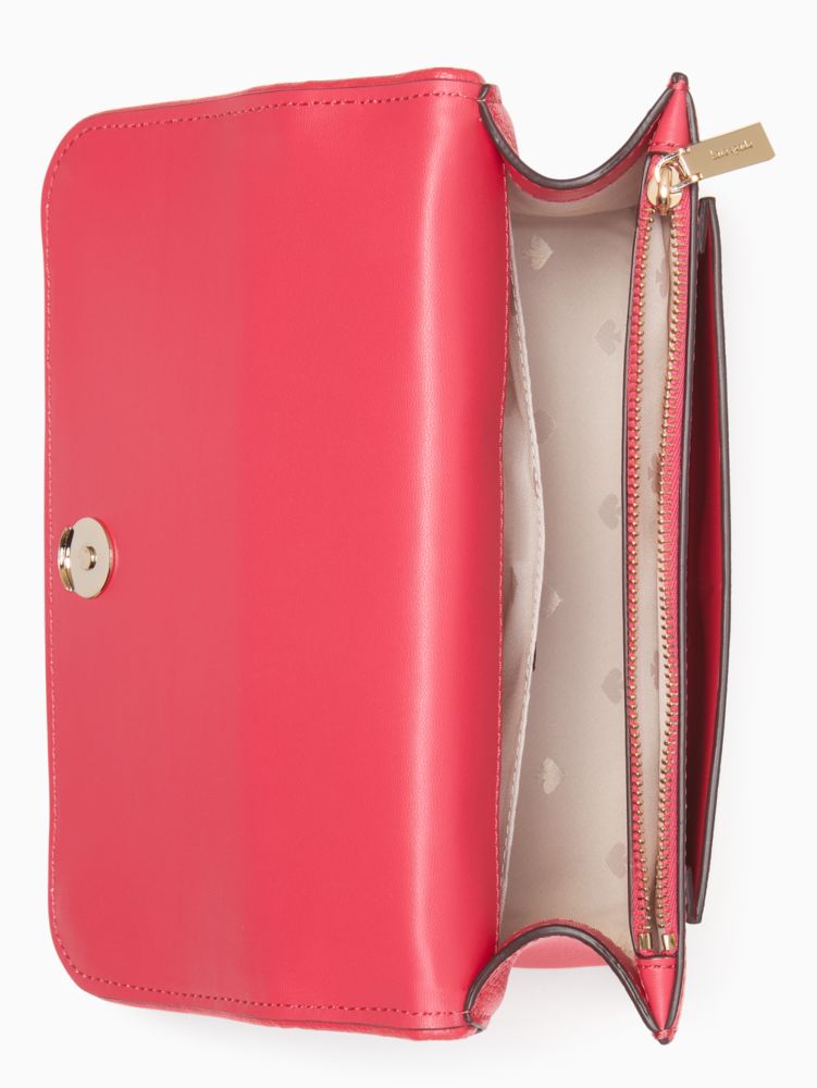 Kate Spade,remi flap chain crossbody,75%,Bikini Pink Multi