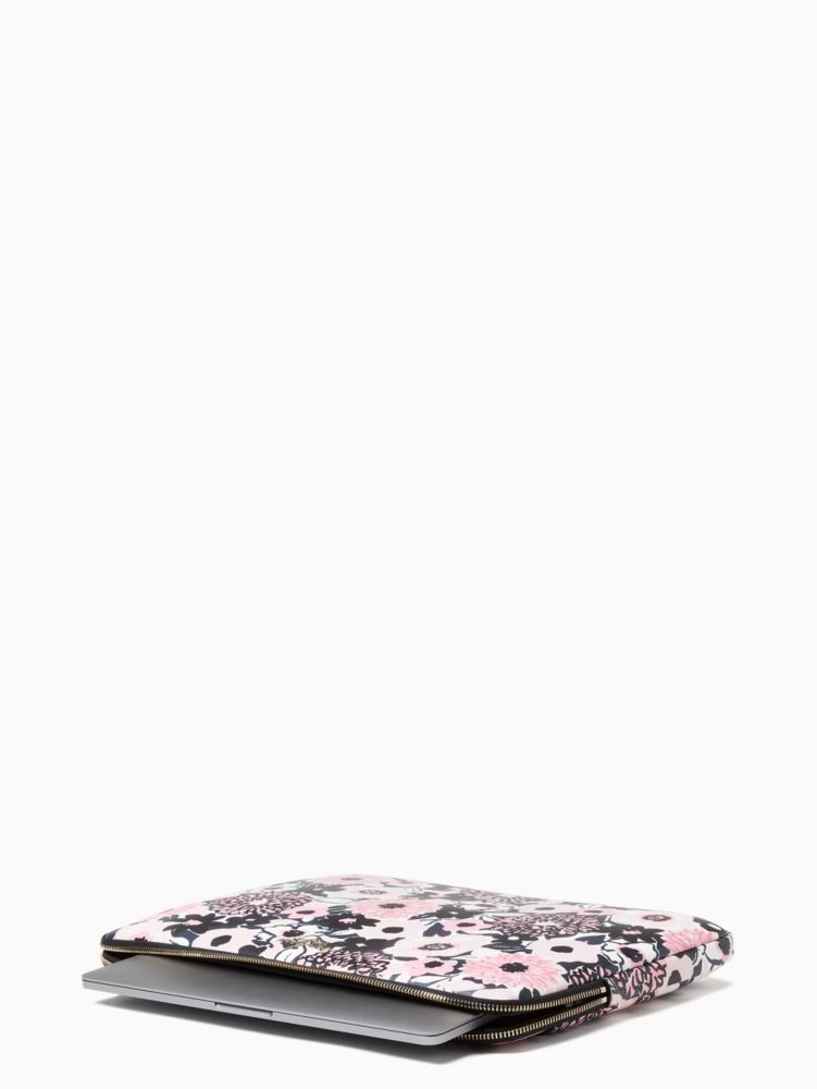 Kate Spade Perfect Large Top Zip Tote Bag Pink Black Dahlia Floral