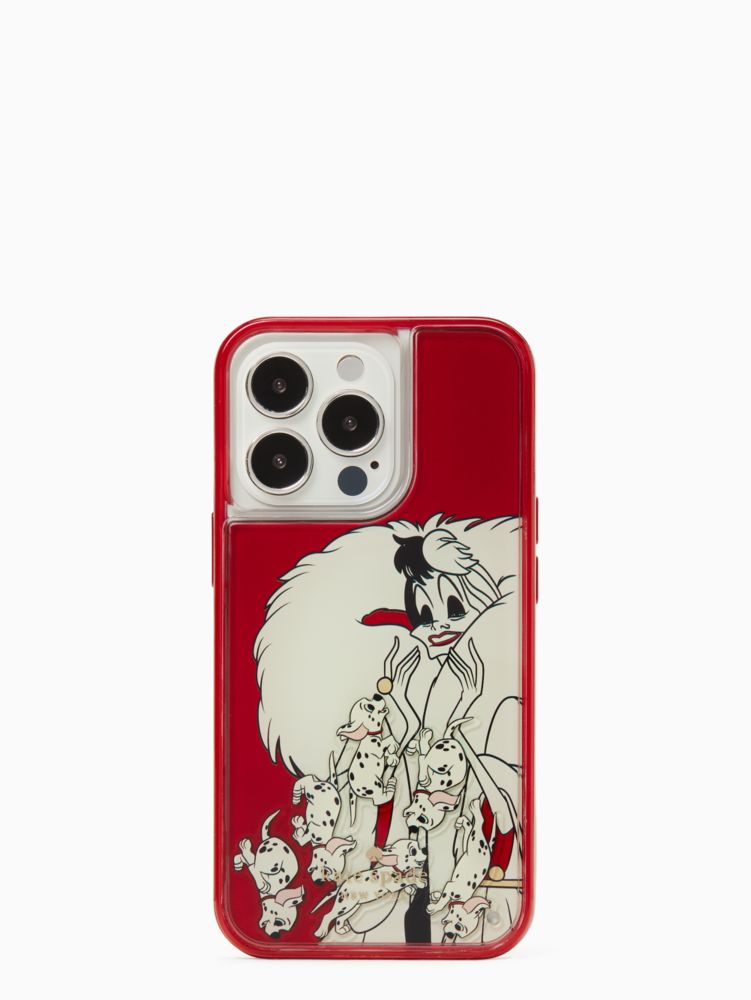 Disney Kate Spade 101 Dalmatians Resin iPhone 13 Pro Case K8190 New