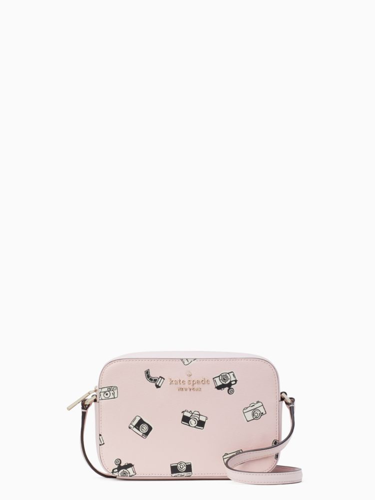 Mini Camera Design Chain Box Bag Pink