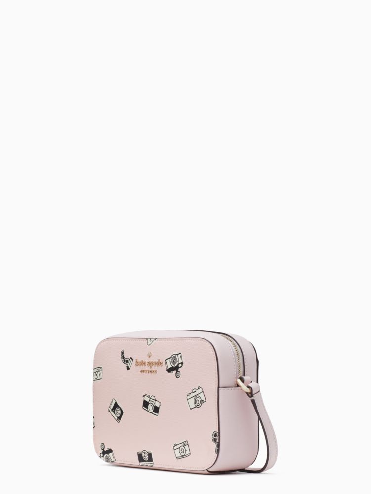 Kate Spade,オー スナップ ミニ カメラ バッグ,財布小物,チョークピンクマルチ