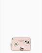 Kate Spade,oh snap camera small zip card holder,Chalk Pink Multi
