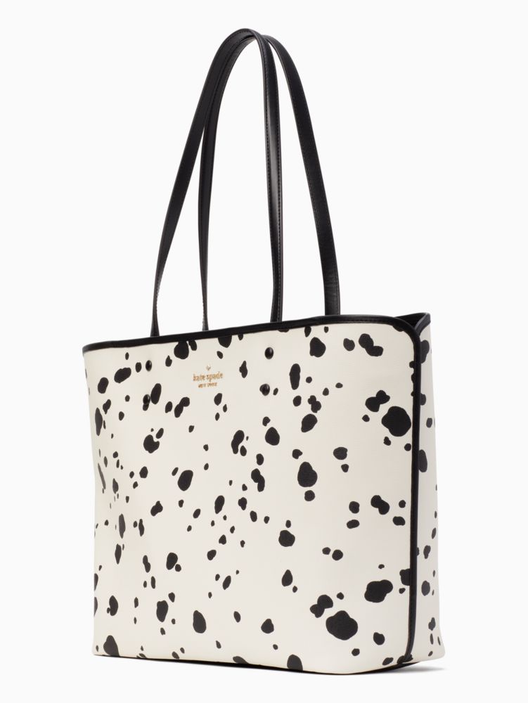 Kate Spade,Dalmatians Print Perfect Fetch Tote Bag,
