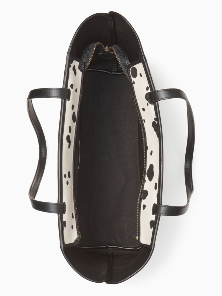 Kate Spade,Dalmatians Print Perfect Fetch Tote Bag,