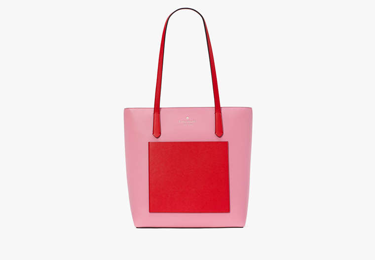 Kate Spade,daily tote,Blossom Pink Multi image number 0