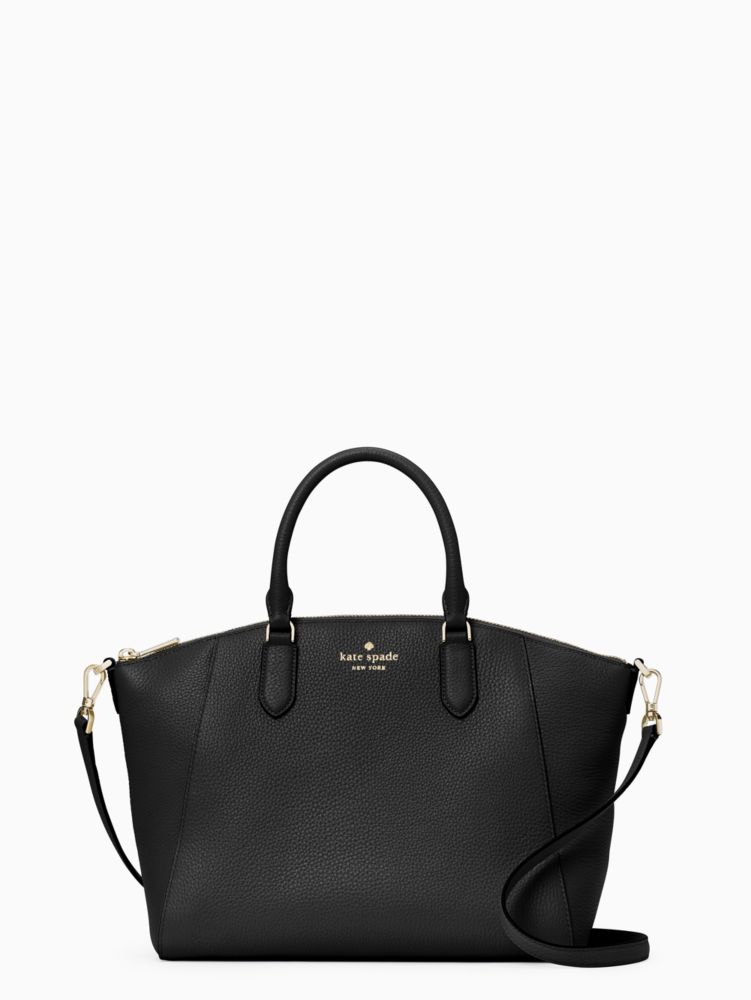 Kate Spade,parker medium satchel,Black