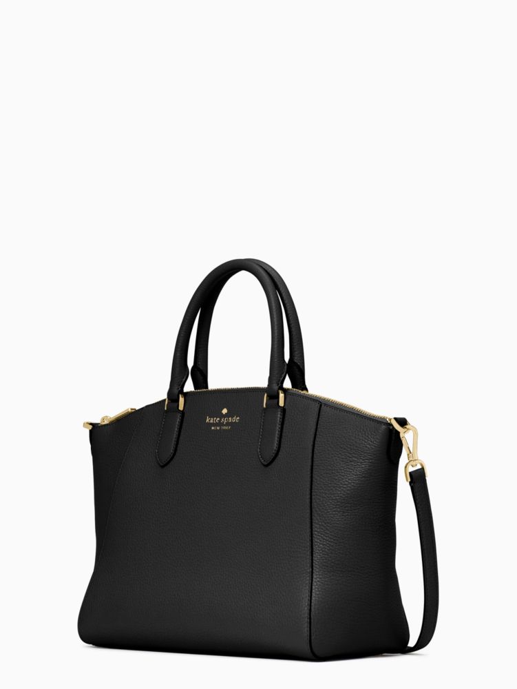 Kate Spade,parker medium satchel,Black