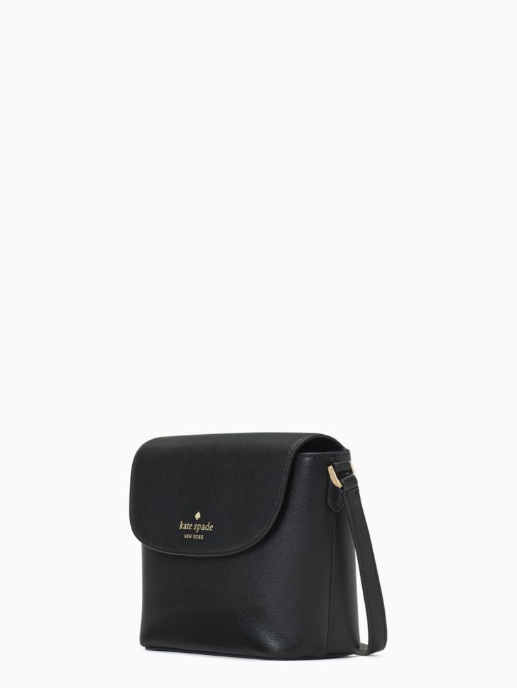 Kate Spade,emmie flap crossbody,crossbody bags,Black