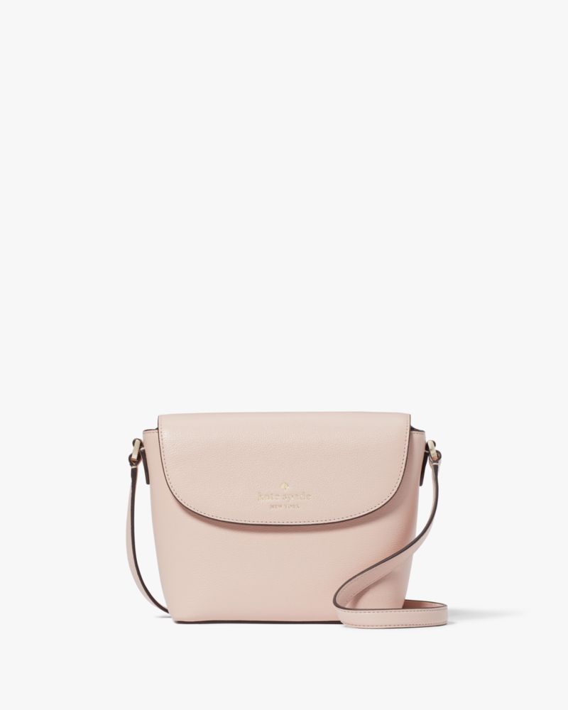 Kate Spade - Light Pink Leather Structured Crossbody – Current Boutique