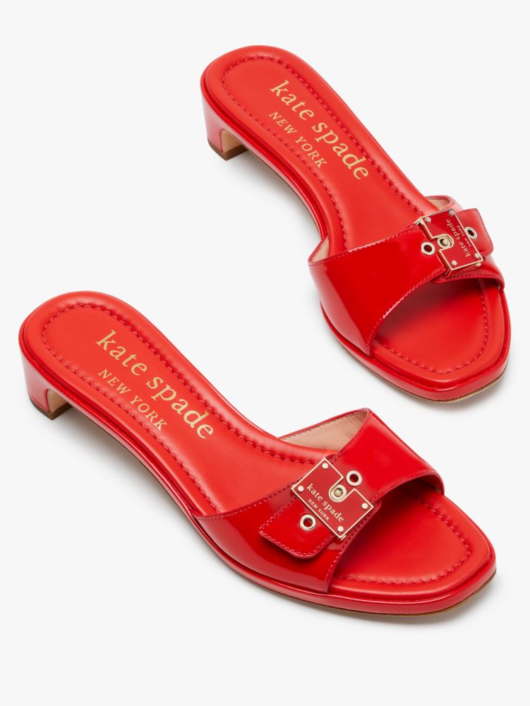 Kate spade red store sandals