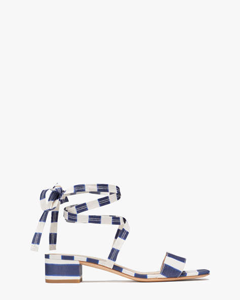 Kate Spade,Aphrodite Sandals,sandals,Casual,Awning Stripe/Outerspace