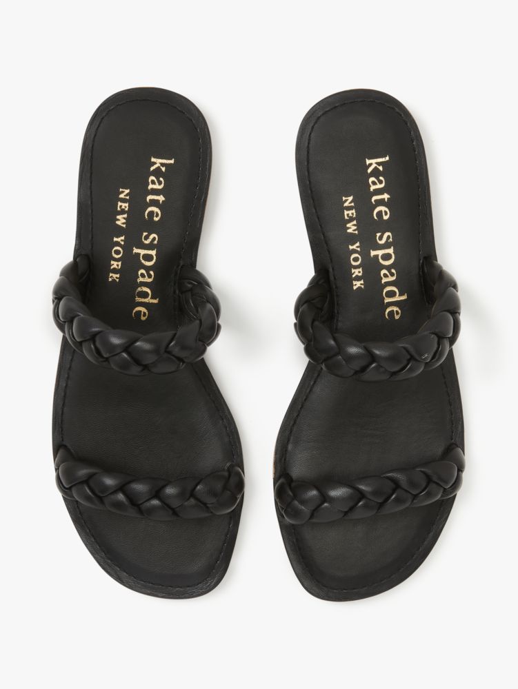 Kate Spade,Miami Slide Sandals,sandals,Black