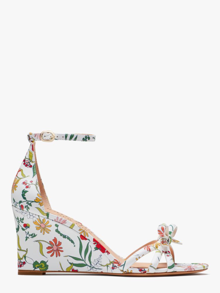 Kate spade white store wedges