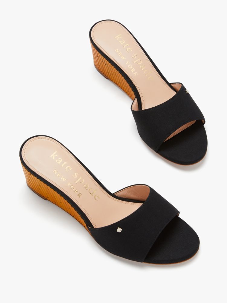Kate Spade,Meena Slide Sandals,sandals,Black