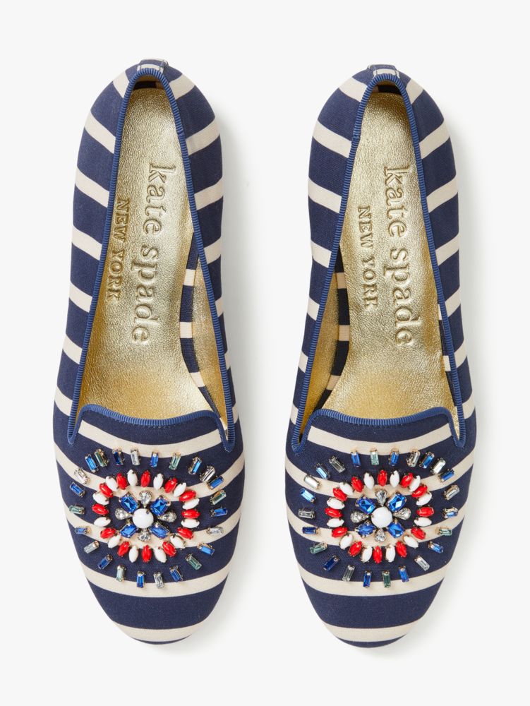 Kate spade glitter on sale loafers