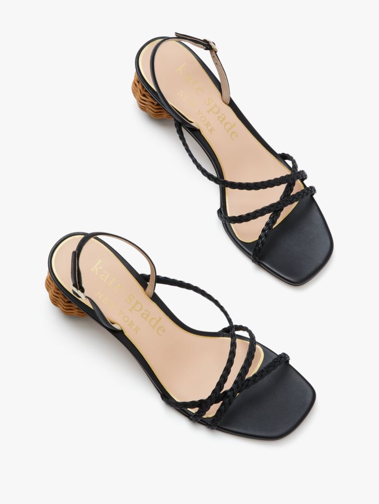 Kate Spade,Valencia Sandals,Evening,Black