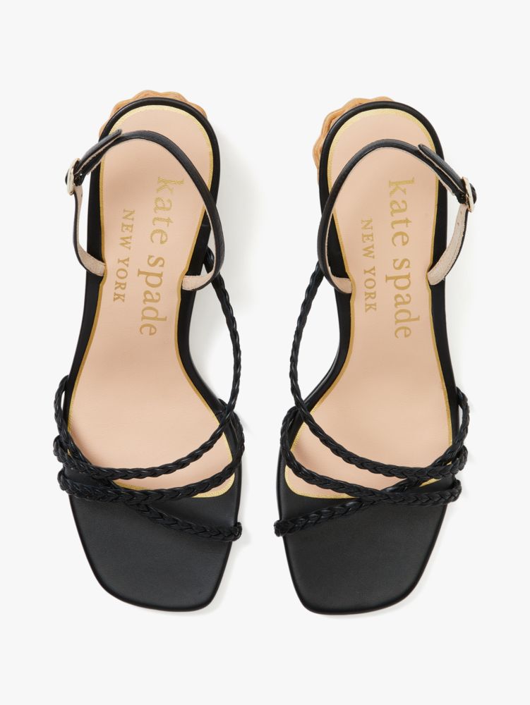 Kate Spade,Valencia Sandals,Evening,Black